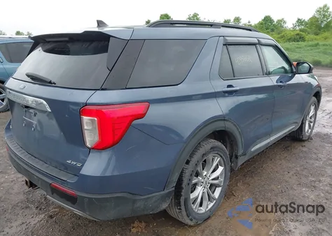 2021 Ford Explorer Xlt из США, поврежденный, VIN 1FMSK8DH0MGB22478
